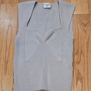 Abercrombie and Fitch Sweetheart Sweater Tank